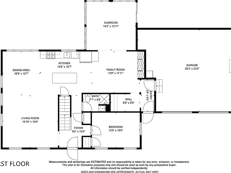 First floor plan